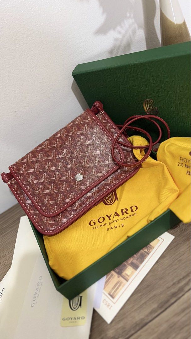 GOYARD PLUMET (Category: Luxury Bags & Wallets) located in Manila. Submitted by curatedfromjapan (Listing ID 1468731850, Image 1). Description: 💯 guaranteed japan sourced.