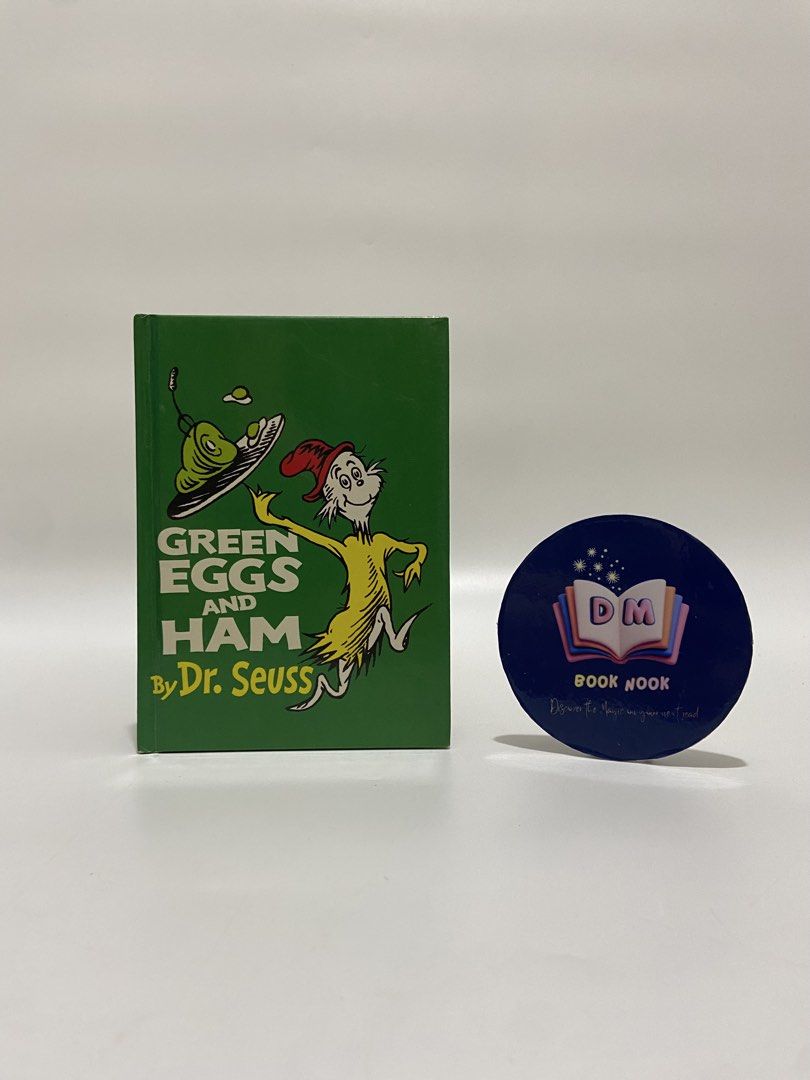 Green Eggs and Ham By Dr. Seuss (Category: Children's Books) located in Caloocan City. Submitted by dmbooknook (Listing ID 1468822505, Image 1). Description: - 90 each or any 2 for 150 only! - EUC | Small Hardcover - Small Hardcover - Perfect for early/young reader - Colorful Illustration Dr. Seuss books are fun, filled with colorful, silly characters, and made-up words. Not only do his books entertain, they facilitate children’s development. Rep
