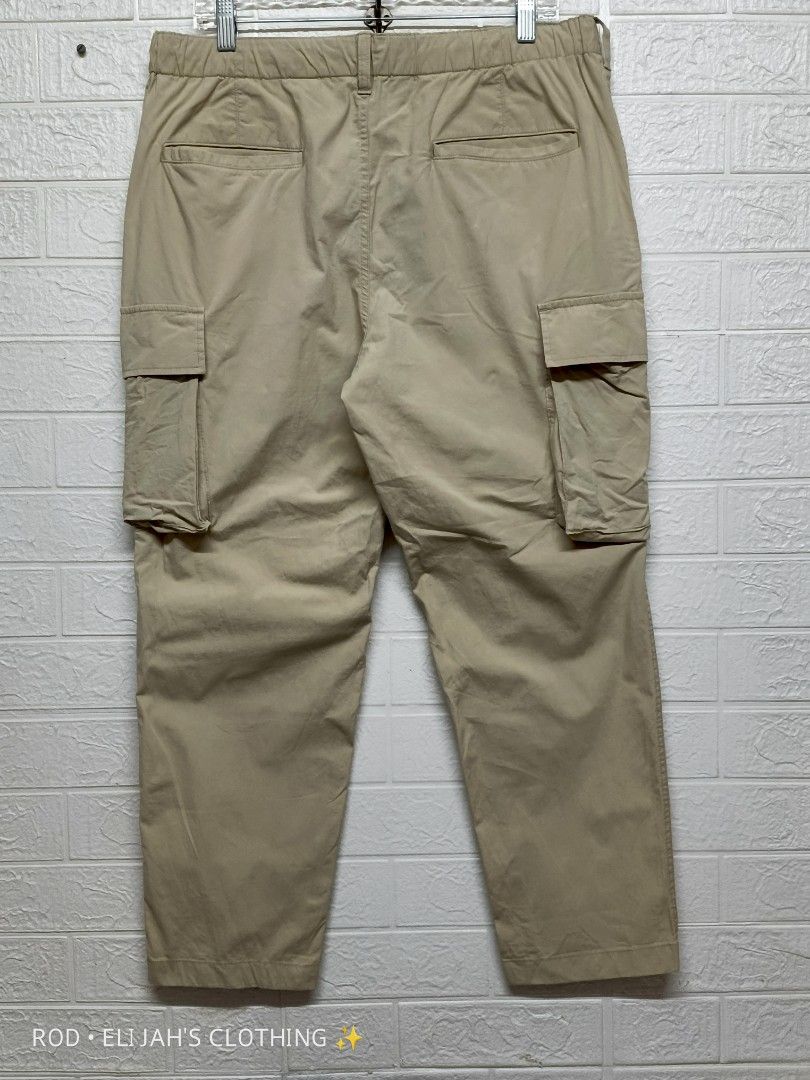 GU Cargo Pants✨ (Category: Trousers) located in Quezon City. Submitted by rod_raymundo (Listing ID 1468753465, Image 3). Description: ‎GU Cargo Pants✨ ‎Sanitized, washed, and steamed. Ready to wear! Size: XL ‎Width: 36-39 Inches ‎Length: 36 Inches ‎Color: 10/10 (Color variation due to lighting) ‎Condition: As new condition ‎Price: 648 Pesos ‎ ‎🚚 Shipping via J&T (with voucher and extra discount) or Lalamove ‎📍 Location: Driod St. Brgy Kaunlaran