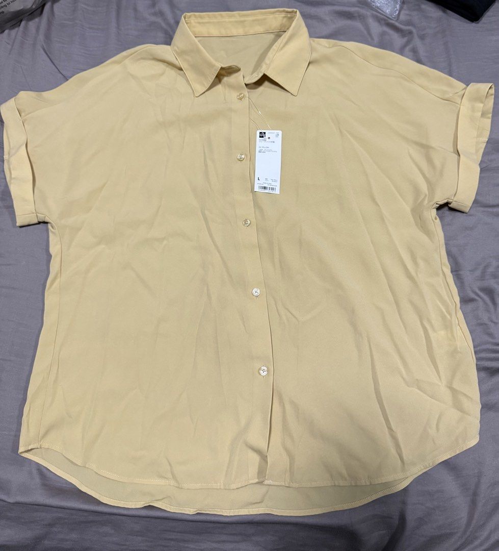 GU polo (Category: Blouses) located in Angeles City. Submitted by littlemissunflower (Listing ID 1468718579, Image 2). Description: .