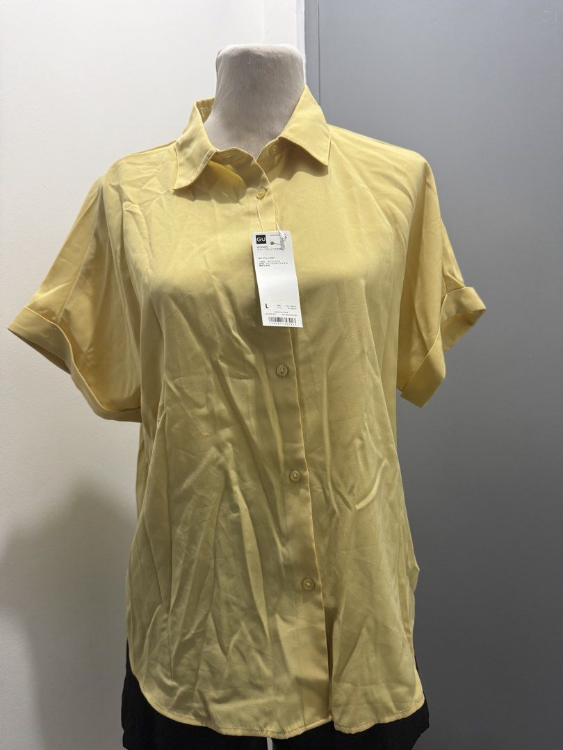 GU polo (Category: Blouses) located in Angeles City. Submitted by littlemissunflower (Listing ID 1468718579, Image 3). Description: .