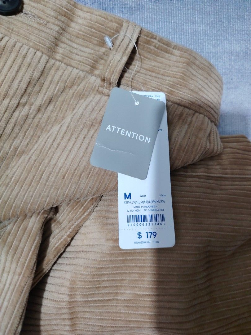 GU WIDELEG CORDUROY (Category: Jeans) located in Dagupan City. Submitted by gandita.28 (Listing ID 1468732146, Image 3). Description: GU WIDELEG CORDUROY MEDIUM ON TAG LENGTH - 39.