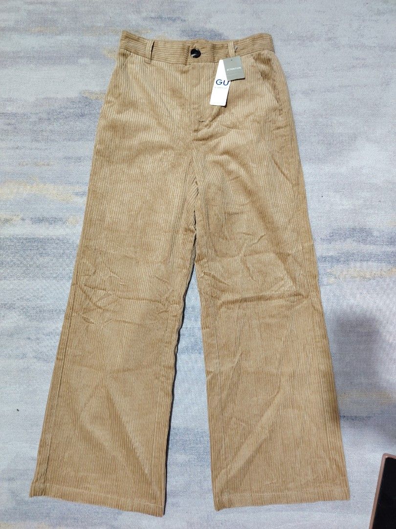 GU WIDELEG CORDUROY (Category: Jeans) located in Dagupan City. Submitted by gandita.28 (Listing ID 1468732146, Image 1). Description: GU WIDELEG CORDUROY MEDIUM ON TAG LENGTH - 39.