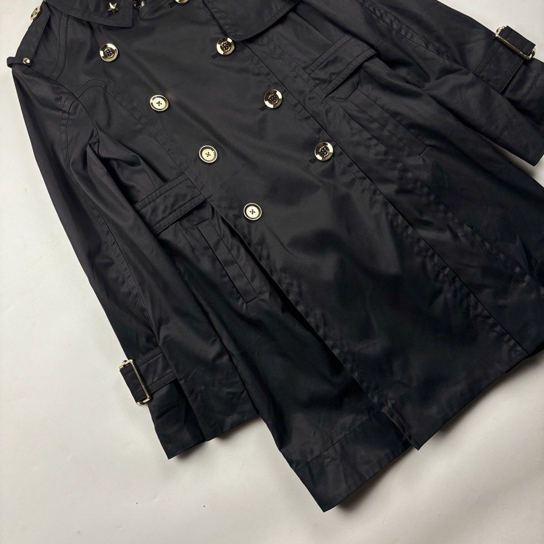 Gucci - Frida Giannini - Short Coat (Category: Coats, Jackets and Outerwear) located in Makati City. Submitted by ragrepository (Listing ID 1468730185, Image 3). Description: Gucci - Frida Giannini - Double Breasted Short Coat Tagged as 40 Length- 31.5” Pit to pit- 17.5” Sleeves- 21.5” Shoulder-14.5” Condition-9/10 Flaw- None .