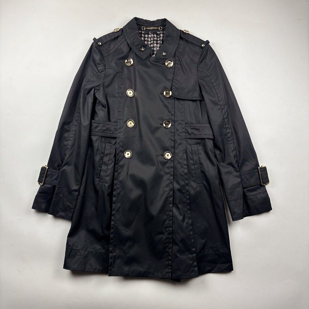 Gucci - Frida Giannini - Short Coat (Category: Coats, Jackets and Outerwear) located in Makati City. Submitted by ragrepository (Listing ID 1468730185, Image 1). Description: Gucci - Frida Giannini - Double Breasted Short Coat Tagged as 40 Length- 31.5” Pit to pit- 17.5” Sleeves- 21.5” Shoulder-14.5” Condition-9/10 Flaw- None .