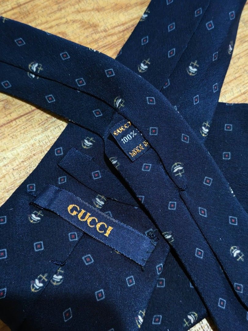 GUCCI NECKTIE (Category: Ties) located in Muntinlupa City. Submitted by nofame12 (Listing ID 1468776431, Image 2). Description: PLEASE CHECK THE DETAILS OF THE ITEM ON FIRST PHOTO. LOCATION - SUCAT MUNTINLIPA CITY.