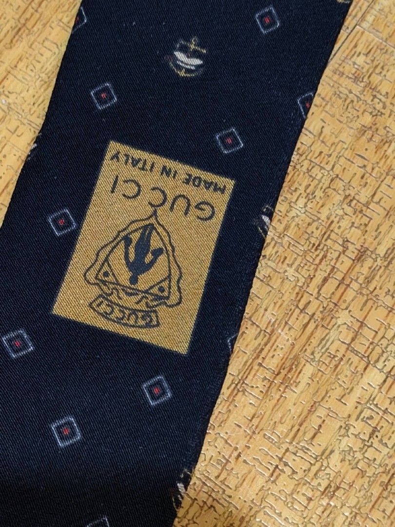 GUCCI NECKTIE (Category: Ties) located in Muntinlupa City. Submitted by nofame12 (Listing ID 1468776431, Image 3). Description: PLEASE CHECK THE DETAILS OF THE ITEM ON FIRST PHOTO. LOCATION - SUCAT MUNTINLIPA CITY.