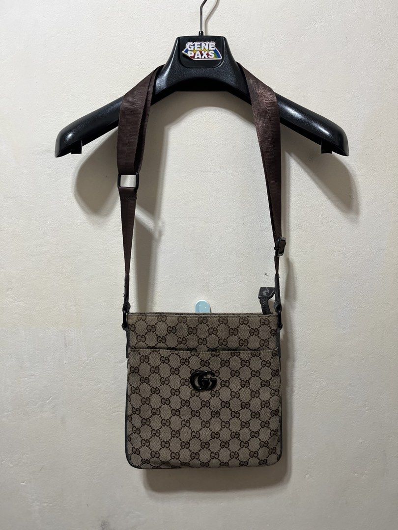 Gucci Sling (Category: Sling Bags) located in Muntinlupa City. Submitted by genepaxs (Listing ID 1468921405, Image 1). Description: See photo Negotiable Meetup within Muntinlupa area COD thru lalamove only Shipping thru J&T /LBC Fb main @generayq IG main @genepaxs Fb page @genepaxs.