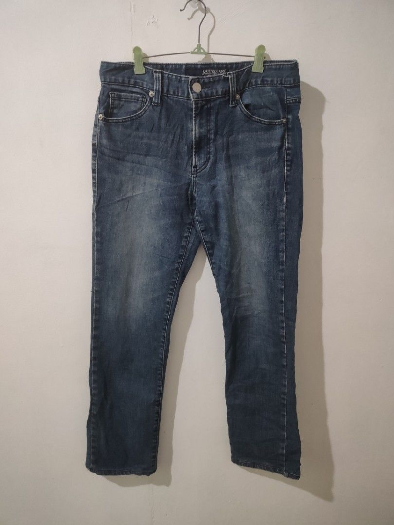 Guess Pants For Men (Category: Jeans) located in Ozamiz City. Submitted by ukaygrails (Listing ID 1468881676, Image 1). Description: Excellent condition Waist 32 Length 38.5.
