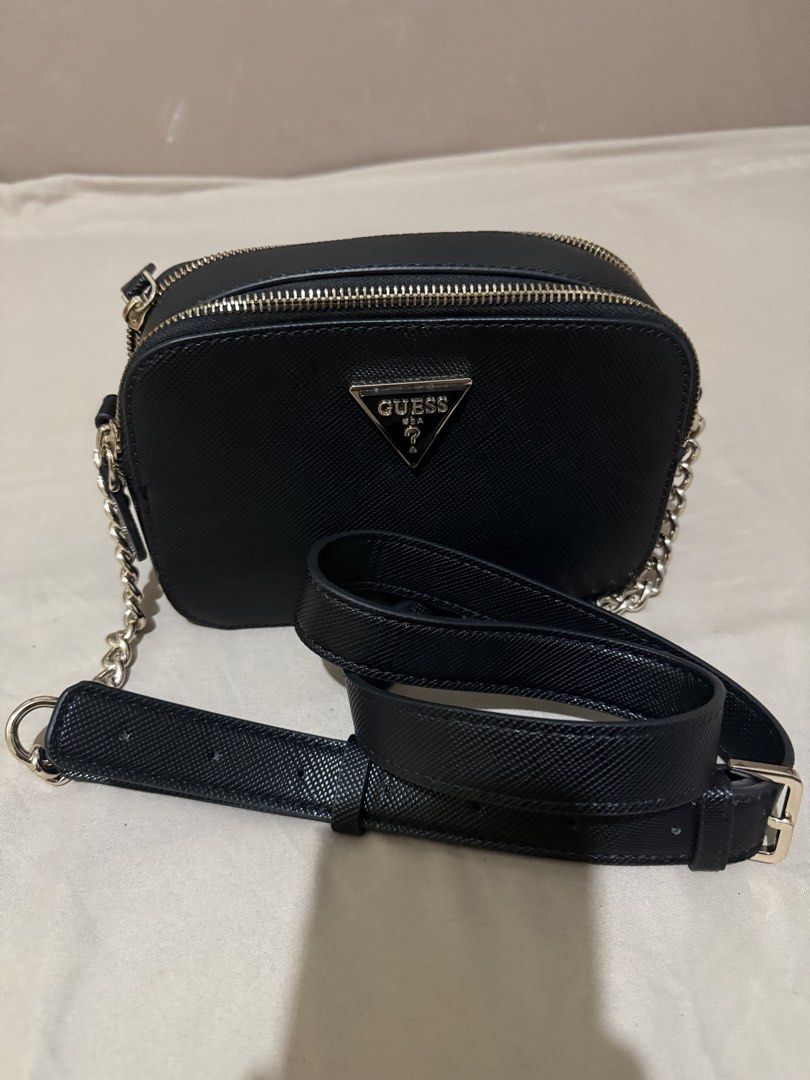 Guess cross body bag (Category: Cross-body Bags) located in Cotabato. Submitted by ally.salik (Listing ID 1468810736, Image 3). Description: used only for few times. bought it for almost 7k at glorietta. i’m switching to light slouchy bag like baggu. still negotiable for sure buyers..