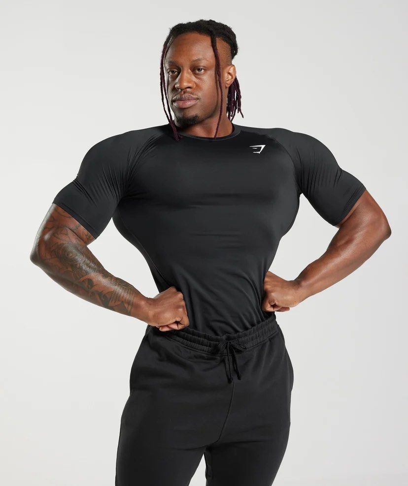 GYMSHARK COMPRESSION ELEMENT BASELAYER (Category: Formal Shirts) located in Urdaneta. Submitted by erwiiiin (Listing ID 1468785956, Image 3). Description: DIMES 15chest/13.5waist X 26 EXCELLENT CONDITION 📩 CONCERN .