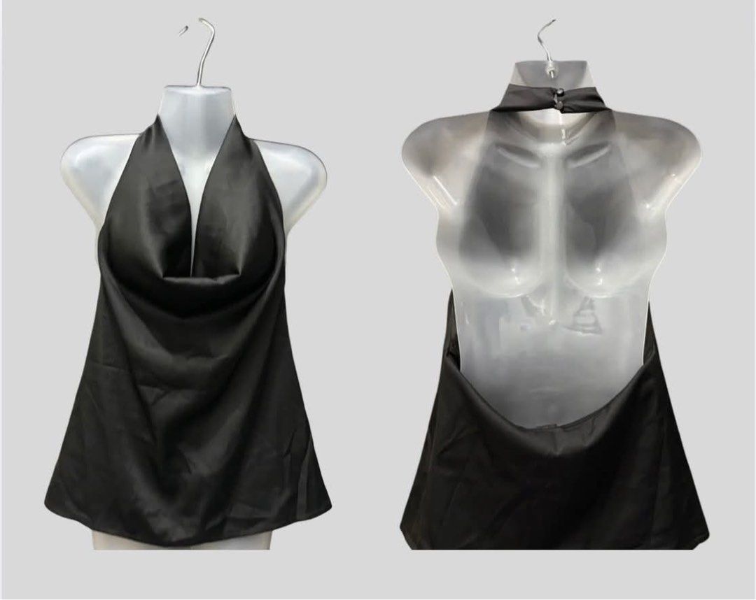 Halter Silk Top (Category: Others Tops) located in Manila. Submitted by sisi_jobel (Listing ID 1468791716, Image 1). Description: - Silk Finish - Thin Strap - Sculpted bust - Flowy Body.