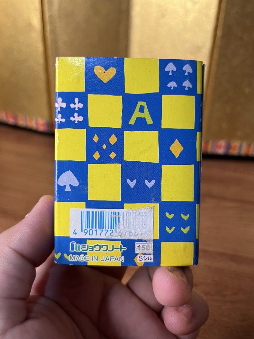 Hanamichi Sakuragi (Category: Raw Singles) located in Gapan. Submitted by lunashop14 (Listing ID 1468718956, Image 2). Description: vintage Slam Dunk mini playing cards (mini trump) set produced by Showa Note in Japan, featuring Hanamichi Sakuragi on the box.