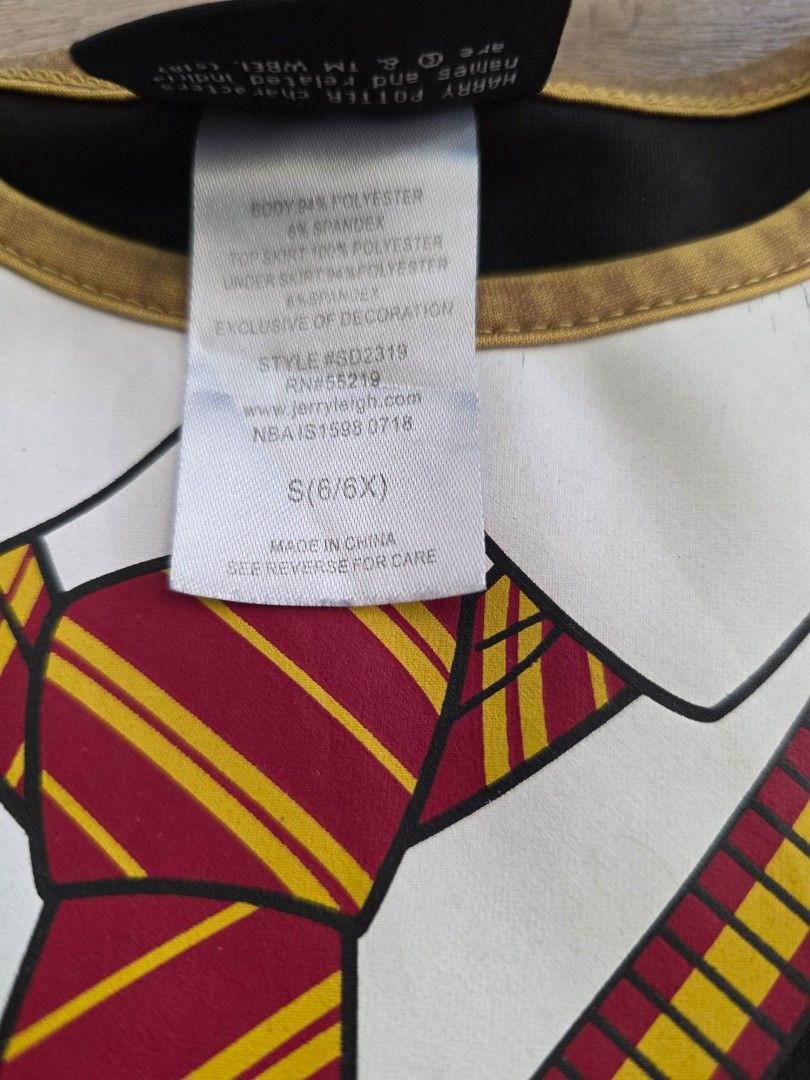 Harry Potter dress (Category: Babies & Kids Fashion) located in Quezon City. Submitted by preloved_by_mariekondo (Listing ID 1468930027, Image 3). Description: Harry Potter dress with black tulle skirt and glitter stars. Size 6-6x, fits 6yo Slight cracking on the rubber but still good, not so noticeable..