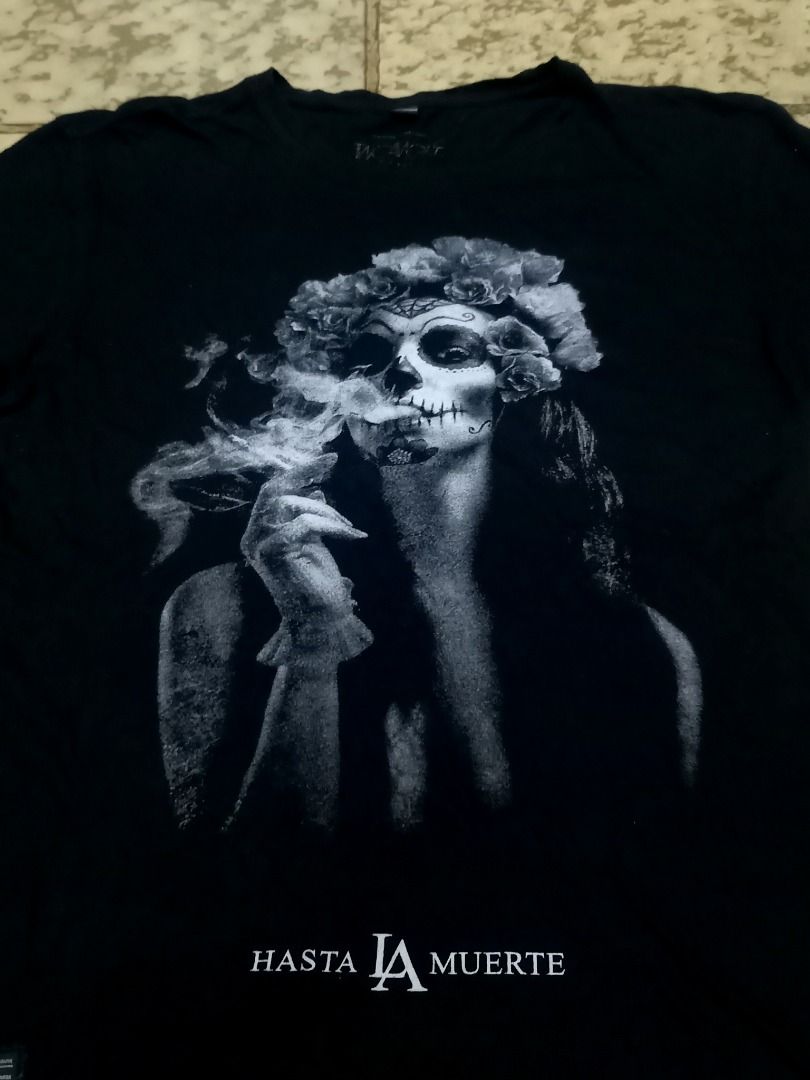 Hasa La Muerte Black Tshirt I Tee (Category: Tshirts & Polo Shirts ) located in Aguinaldo. Submitted by baguioukayukay2600 (Listing ID 1468763945, Image 2). Description: .