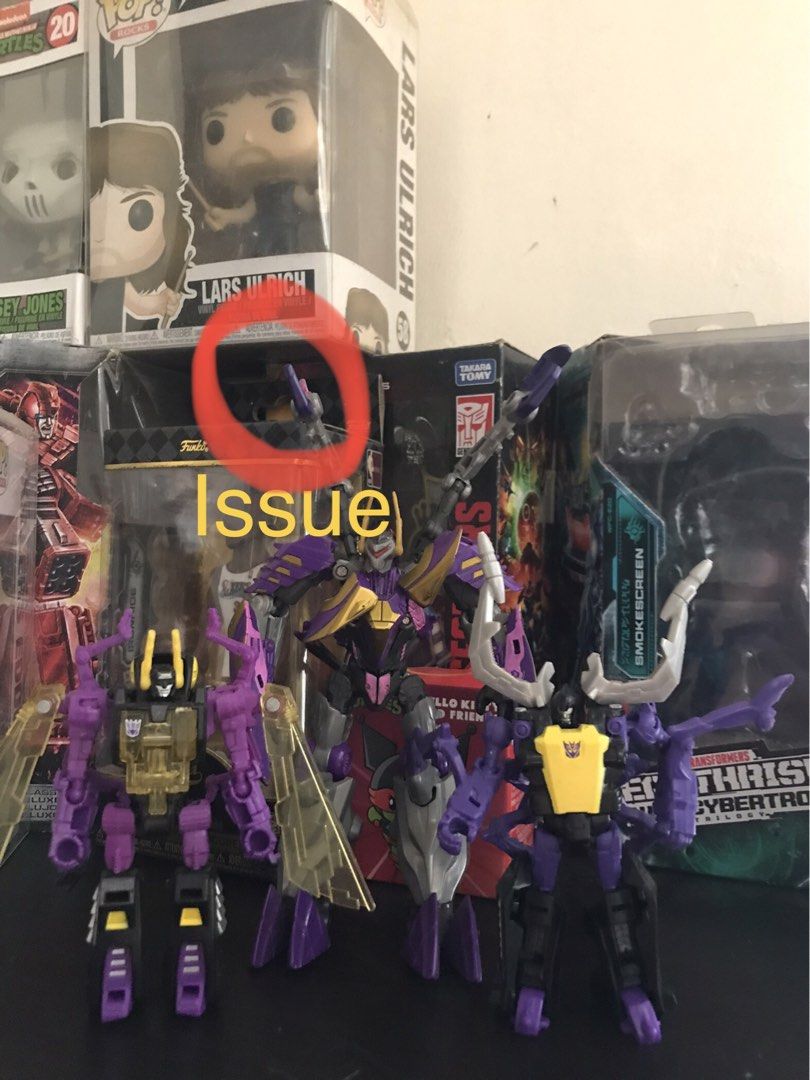 Hasbro tf toys (Category: Action & Battle Toys) located in San Mateo. Submitted by quikzee (Listing ID 1468750823, Image 2). Description: Set.