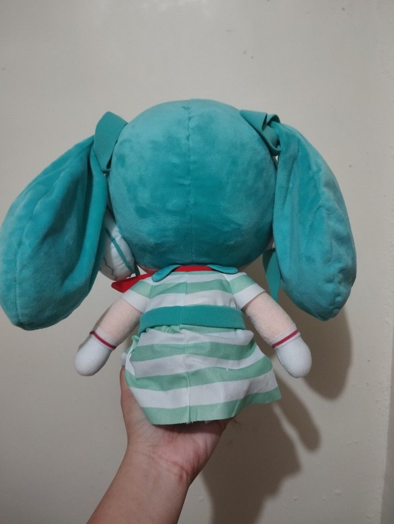 Hatsune Miku Flight Attendant Version (Category: Plushies & Soft Toys) located in Manolo Fortich. Submitted by akane1997 (Listing ID 1468879864, Image 2). Description: Kindly manage your expectations ♡ These are preloved. Some items have stains due to storage, so kindly wash them again ♡ Location: Manolo Fortich, Bukidnon Can do meet ups within Manolo, Malaybalay, Valencia and Maramag ♡.