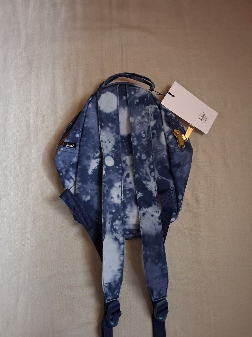 Herschel Nova mini backpack (Category: Backpacks) located in Quezon City. Submitted by threeleggeddog (Listing ID 1468823433, Image 2). Description: brand new blue (camo) color.