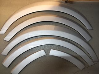 Hiace carbon fibre side mirrors cover and left side fender mirror cover ...