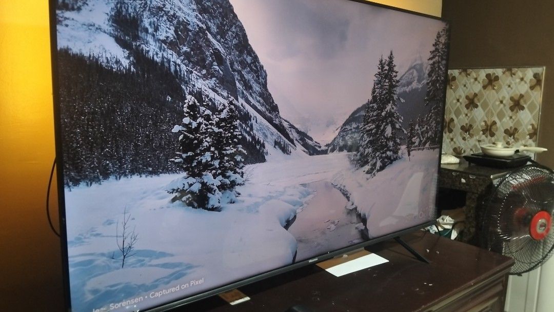 HISENSE ANDROID TV 55.inch (Category: TV) located in Manila. Submitted by swiftfalcon.cc5ca8 (Listing ID 1468715091, Image 2). Description: 13,500 LP, HiSense Android Tv 55inch, Dasma Location .