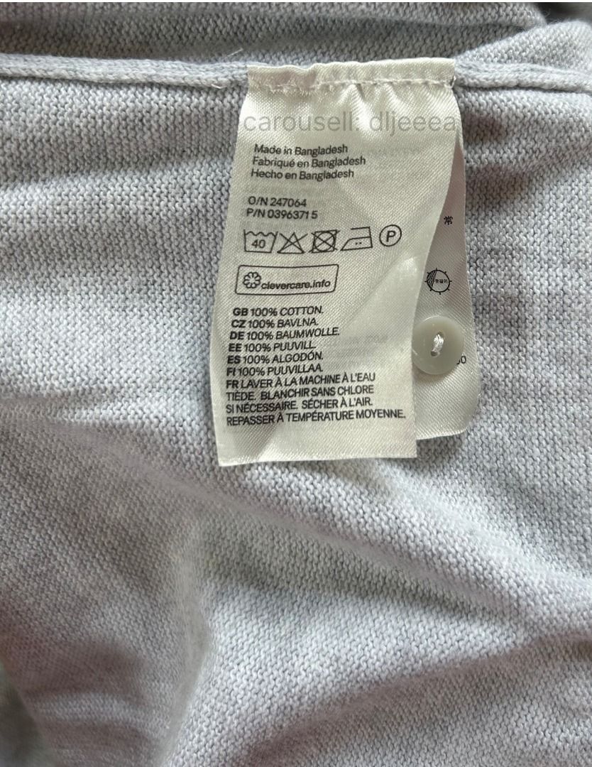 H&M Basic Grey Cardigan Size S (Category: Coats, Jackets and Outerwear) located in Ajuy. Submitted by dljeeea (Listing ID 1468726899, Image 3). Description: RFS: Doesn't fit me anymore & does not look well with my body type - Size: Small - Color: Neutral grey (goes with everything) - Material: Soft and lightweight knit - Design: Round neckline with front button closure - Details: Ribbed hem and cuffs - Condition: Excellent, easy to throw on over 
