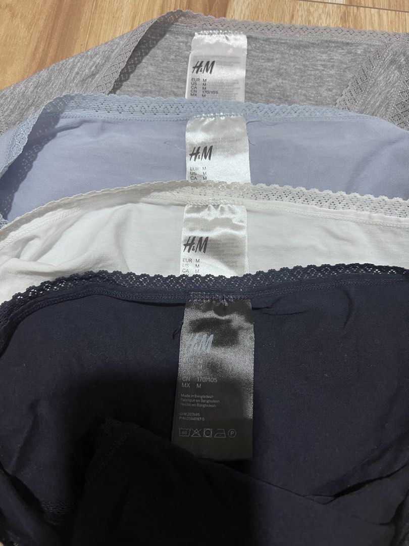 H&M Underwear Bundle (Category: Undergarments & Loungewear) located in Bacoor. Submitted by pktd10 (Listing ID 1468798595, Image 2). Description: These are new but was stocked in a Balik Bayan box. .