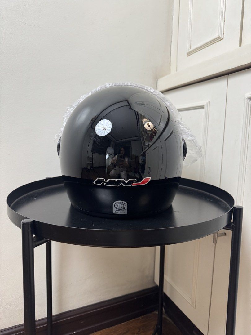 Hnj half face helmet (Category: Caps & Hats) located in Manila. Submitted by supremeloved (Listing ID 1468869126, Image 3). Description: Orig price: 600 Selling price: 400 Loc: las pinas.