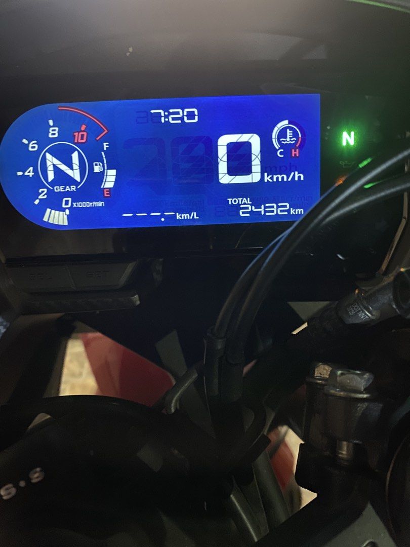 Honda CBR500R (Category: Motorbikes for Sale) located in Bacoor. Submitted by elbrus0130 (Listing ID 1468853821, Image 2). Description: 2023 model(2025 acquired) All stock With slider and radiator guard 2400+km mileage First owner No issue.