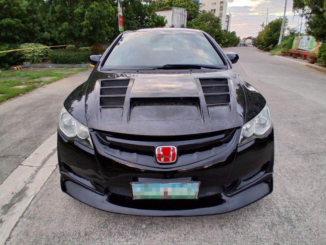 Honda Civic 1.8 Manual (Category: Used Cars) located in Manila. Submitted by robinteves (Listing ID 1468847471, Image 1). Description: 2007 Honda Civic FD TypeR kits Manual 120k+ Orig mileage Allstock Fresh engine TypeR Bumbers TypeR Side Skirts Greddy Muffler 18s TE37 COPY Rota Rays Lognuts Tier1 23k Lumens Headlight Bulbs White Fordged Carbon Hood Fordged Carbon Wide Fenders Fordged Carbon Trunk Fordged Carbon Wing Carbon Steering Wheel Smart L