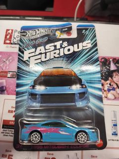 Hot Wheels Premium Fast & Furious Toyota Soarer Alloy Body Rubber Tyre ...