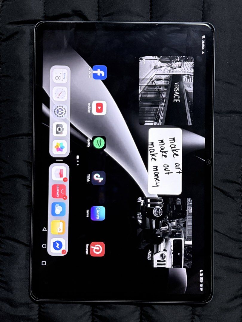 Huawei Matepad SE 11 (Category: Android) located in Manila. Submitted by sedddd.04 (Listing ID 1468909443, Image 1). Description: I’m selling my Huawei MatePad SE 11: ✔️ No scratches ✔️ Used only for studying/reviewing and watching movies ✔️ Good as new — excellent condition ✔️ Purchased on September 12, 2025 ✔️ Complete with box and original charger ⚠️ Note: Only the screen protector has a crack — the actual screen is perfectly fine! 🤩 💰 Price