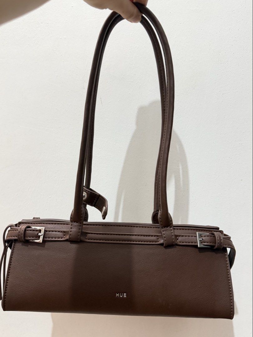 HUE Terra East West Bag Coco (Category: Shoulder Bags) located in Paranaque City. Submitted by _annyeong8 (Listing ID 1468683462, Image 2). Description: Good as new ✨ Used it twice for events and no longer using it .