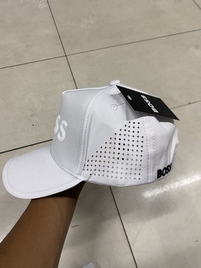 hugo boss golf perforated quickdry cap (Category: Caps & Hats) located in Manila. Submitted by ownywest833 (Listing ID 1468746956, Image 3). Description: bnew.