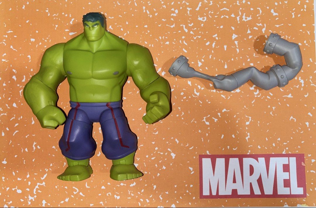 Hulk Disney Marvel Toybox Avengers (Category: Action & Battle Toys) located in Quezon City. Submitted by dardsa (Listing ID 1468782730, Image 2). Description: WYSIWYG BIB (Back in Box) Displayed Only Figure in Mint Condition.