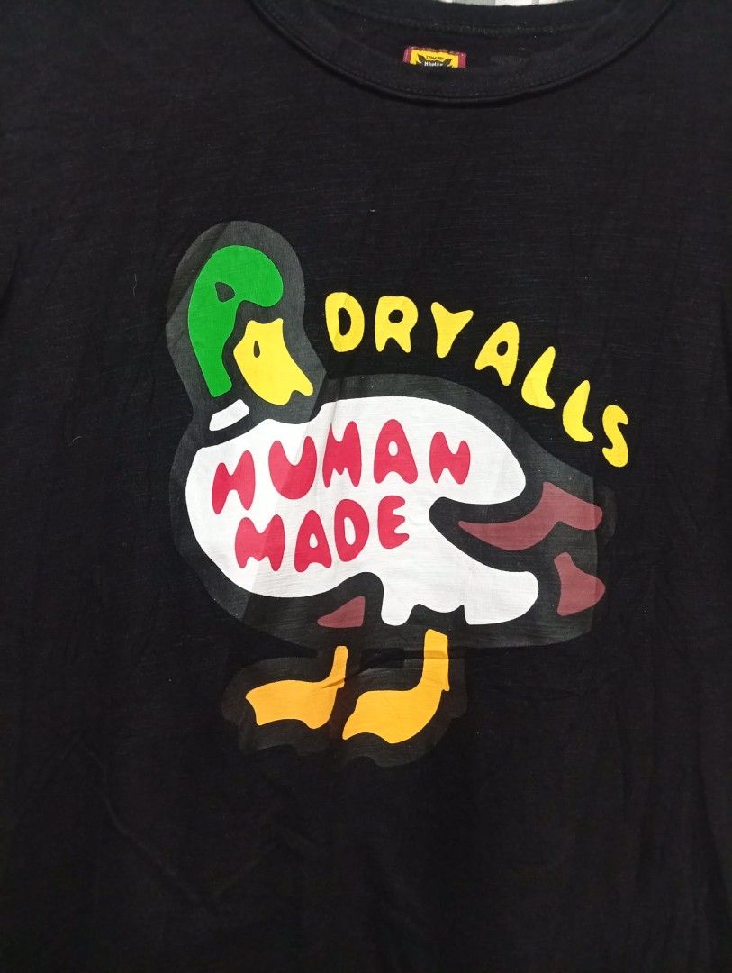 Human Made Unisex Duck T shirt (Category: Tshirts & Polo Shirts ) located in Barotac Nuevo. Submitted by john.pritz (Listing ID 1468774053, Image 3). Description: Human MadeUnisex Duck T shirt like new condi no issue Width 19 to 20 Length 25.