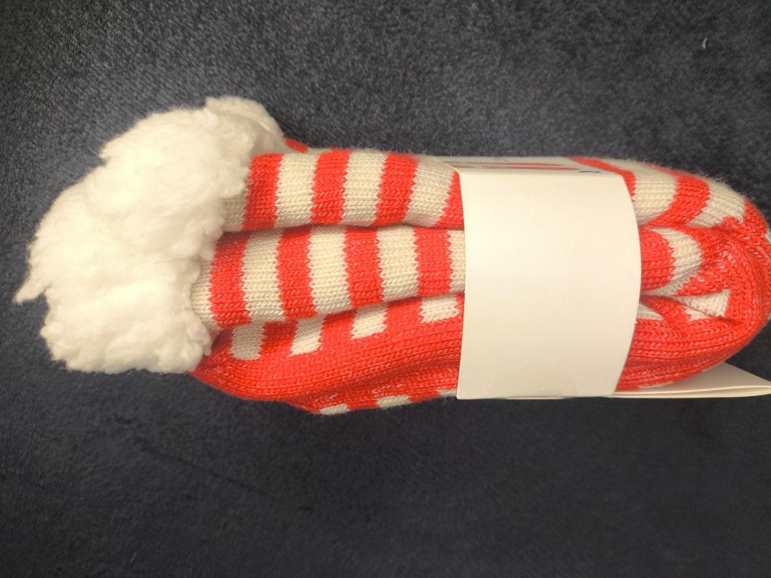 Hyggesokker Comfy Socks for Holidays (Category: Socks & Tights) located in Las Pinas. Submitted by rose.luab (Listing ID 1468858176, Image 3). Description: These red and white striped "Hyggesokker" Comfy Socks are from the seasonal holiday collection.