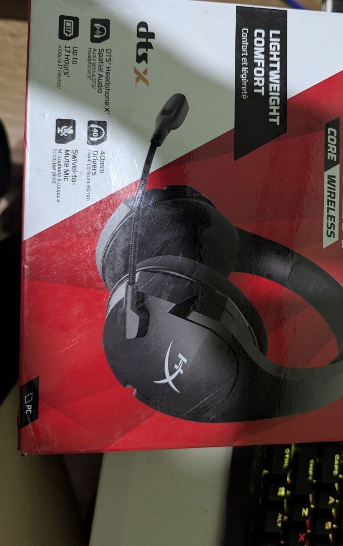 HyperX Cloud Stinger Core Wireless (Category: Headphones & Headsets) located in Angeles City. Submitted by marchawkins (Listing ID 1468727983, Image 3). Description: Selling my HyperX Cloud Stinger Core Wireless Good as new, pwedeng pwede sa maarte as is, headset only can do shipping.. meetup: Tarlac City (M-Thu), Angeles (F), Sat (DLSU Taft).