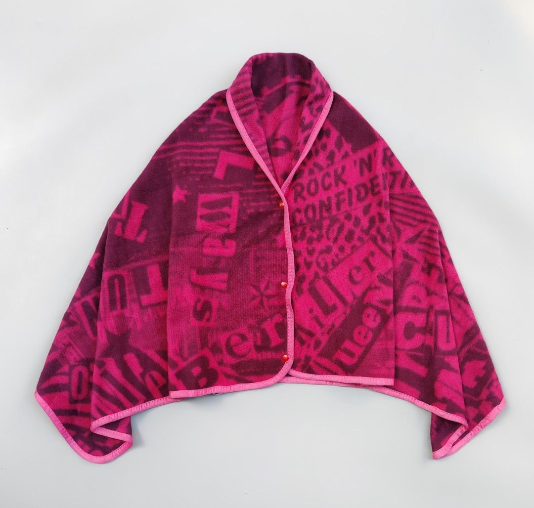 Hysteric glamour multi purpose warm blanket shawl (Category: Others Tops) located in Baguio. Submitted by archival_thrifted.ph. (Listing ID 1468796656, Image 1). Description: FOR SALE‼️ . HYSTERIC GLAMOUR MULTI PURPOSE WARM BLANKET SHAWL . EXCELLENT CONDITION .PHP 2700 PLUS SF .❌❌ COP/COD .MOP GCASH . COURIER J&T .BAGUIO AREA .DM FOR SURE BUYER TY.