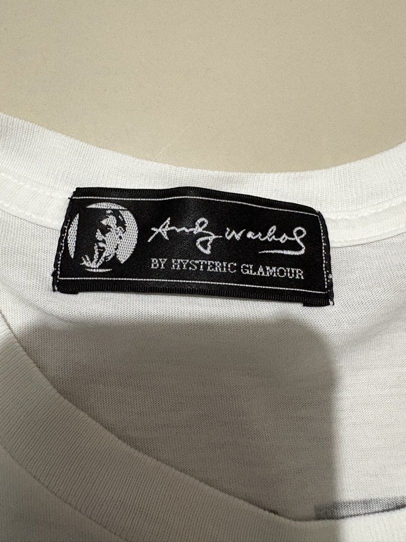 Hysteric Glamour x Andy Warhol (Category: Blouses) located in Echague. Submitted by jake_rc (Listing ID 1468796433, Image 3). Description: Hysteric Glamour x Andy Warhol Womens Dimes 15.75 x 24.5 Excellent Price 1,200 plus SF.