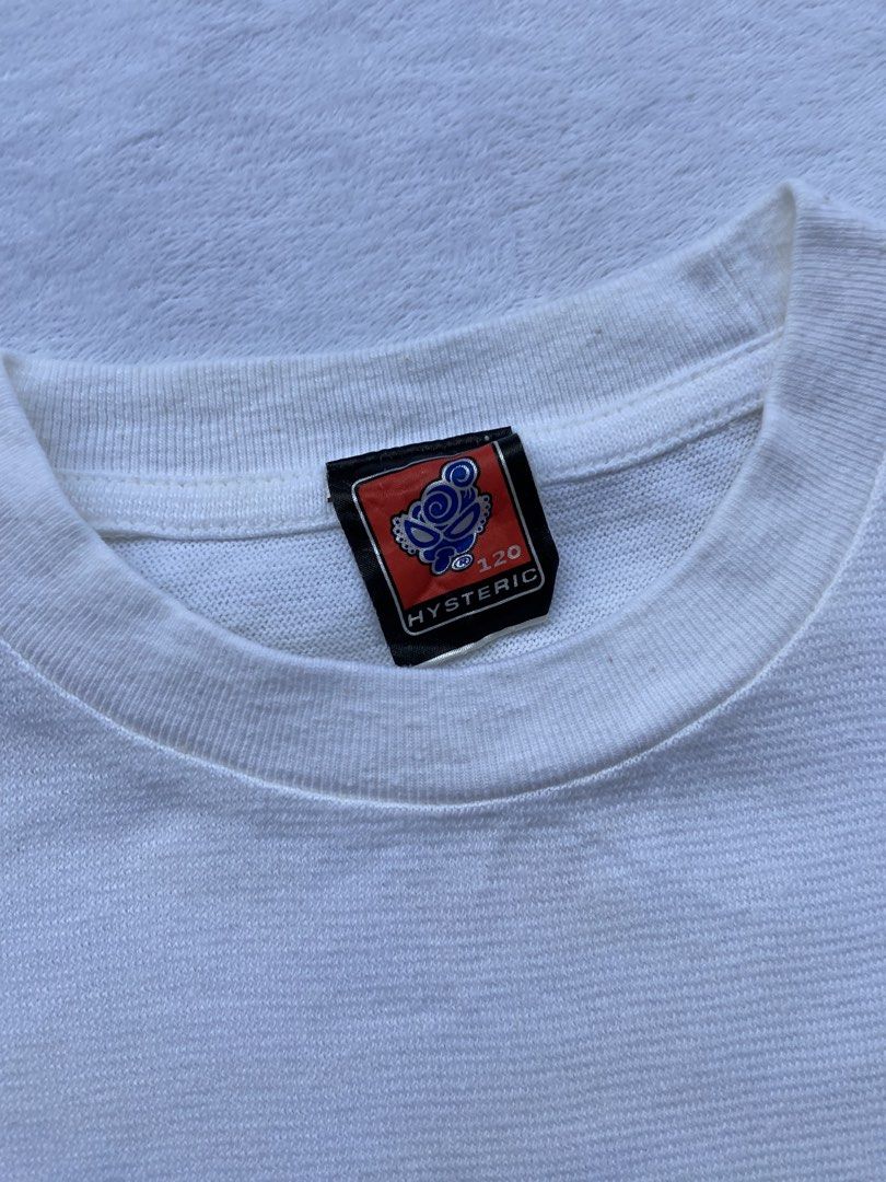 Hysteric Mini Glamour (Category: Blouses) located in General Santos City (Dadiangas). Submitted by kala_chuchi (Listing ID 1468806656, Image 2). Description: Size. Small 14.5 inches width 17.5 inches length Flaws. Pinhole Over all condition Excellent .