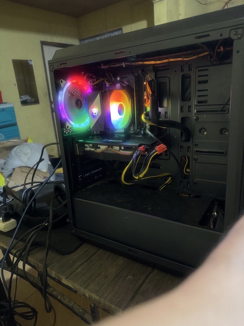 i3 10th gen computer set (Category: Desktops) located in Caloocan City. Submitted by jayroll26 (Listing ID 1468730259, Image 3). Description: FOR ONLY 15k 🖥️ BUDGET COMPUTER SET– READY TO USE! 🔥 ⚙️ FULL SPECIFICATIONS 🔹 Processor: Intel Core i3-10th gen 🔹 Motherboard: Gigabyte H410M H V2 🔹 RAM: 16GB DDR4 3200MHz 🔹 Graphics Card: AISURIX 5808GB 🔹 Storage • 128GB SSD – faster boot-up and application loading • 500GB HDD – additional storage f