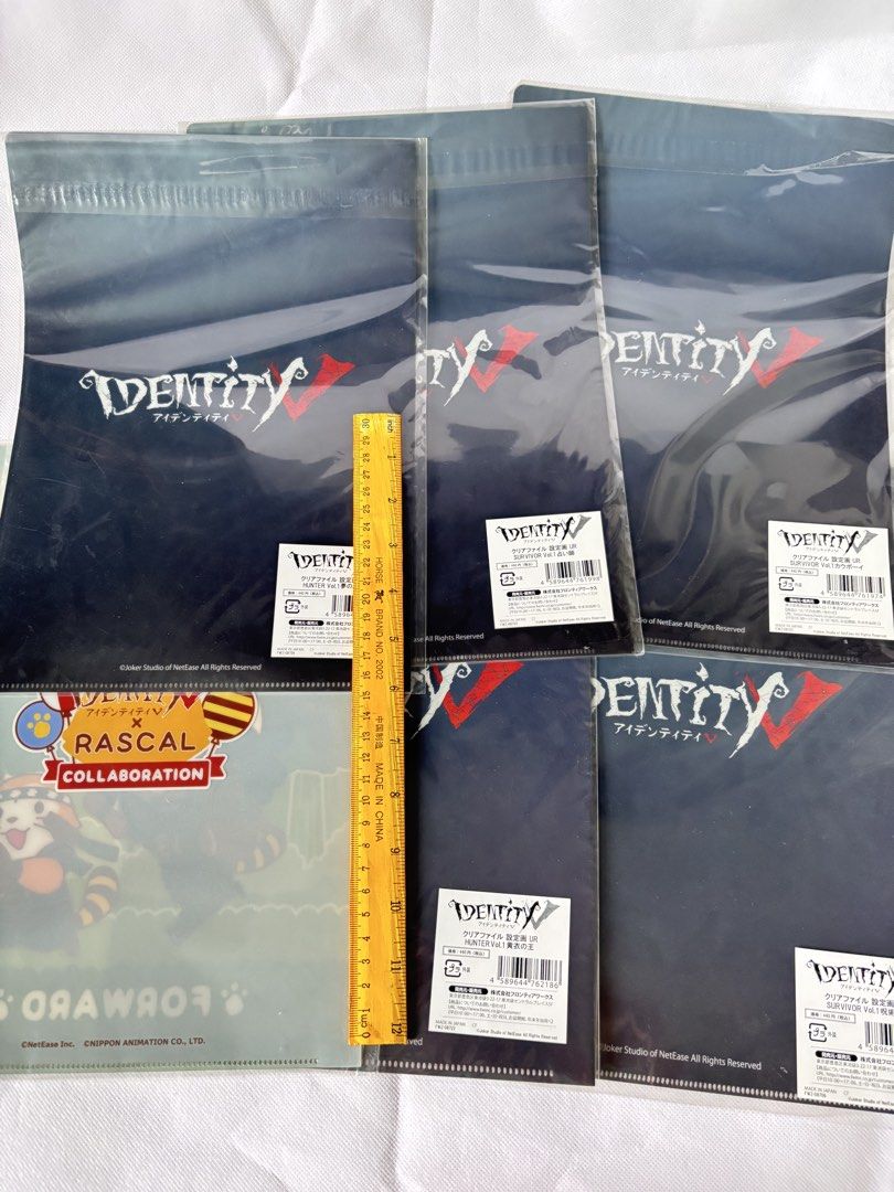 Identity V Clear A4 Folder Official Merchandise file idv (Category: Character Goods) located in Manila. Submitted by betlogmo (Listing ID 1468753942, Image 3). Description: 100 each No to sensitive buyers❌ These are not brand new items, I have opened them and inspected them before and kept them in their packaging for collection purposes. Sure buyers only, mine now pay now. Lowballing a single item or purchase will get you blocked. I’m only open t