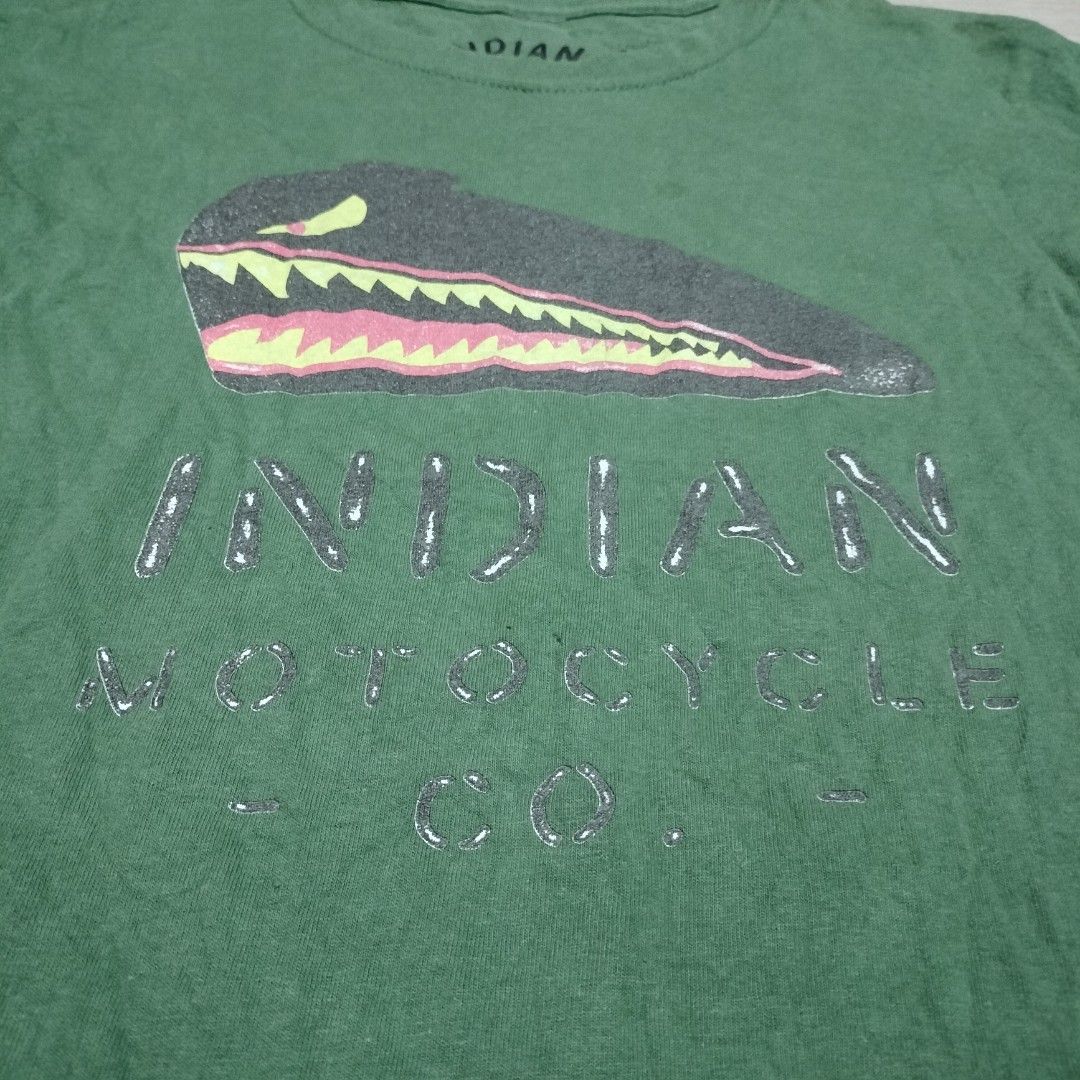 INDIAN MOTORCYCLES LONG SLEEVES (Category: Tshirts & Polo Shirts ) located in Sariaya. Submitted by social_animalz (Listing ID 1468871576, Image 3). Description: 17.5 x 26 shipping fee is not included.
