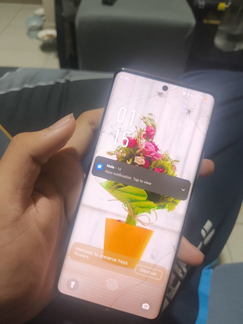 Infinity ZERO 30 5G (Category: Android Others) located in Pasig City. Submitted by lhorde (Listing ID 1468751938, Image 3). Description: Cracked Screen worn out back slightly lag in the camera when extremely low bat willing to negotiate.
