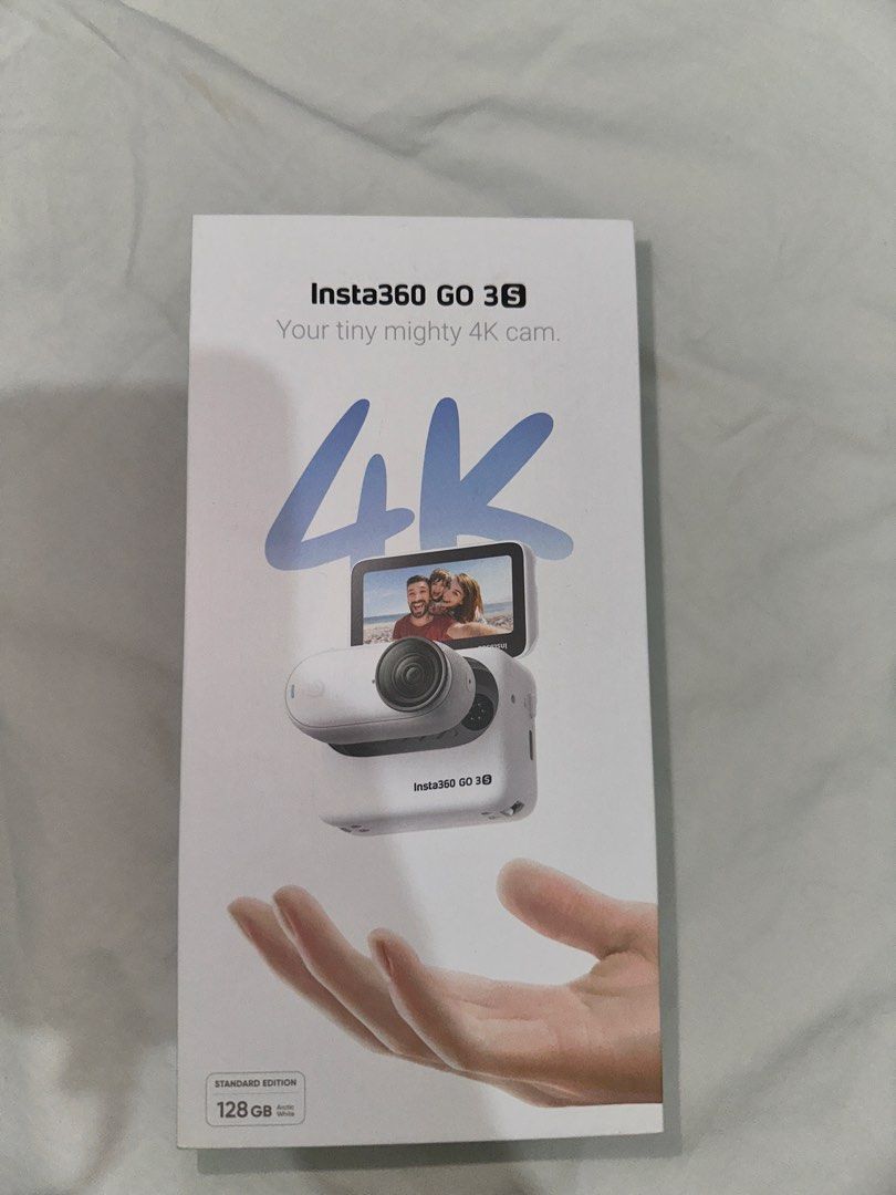 Insta360 GO 3S 128GB Standard Edition (Category: Video Cameras) located in Manila. Submitted by jwlpz (Listing ID 1468789914, Image 1). Description: SELLING MY INSTA360 GO 3S (128GB) 🤍📸 ₱13,000 ONLY! ✨ Bought this last December 2025 and only used it THREE TIMES! Basically just sitting in its box, so I’m hoping to find someone who’ll actually get to enjoy it! 🥹 INCLUSIONS: * 📦 Original box — still available * 🔌 Charging cable — never used * �