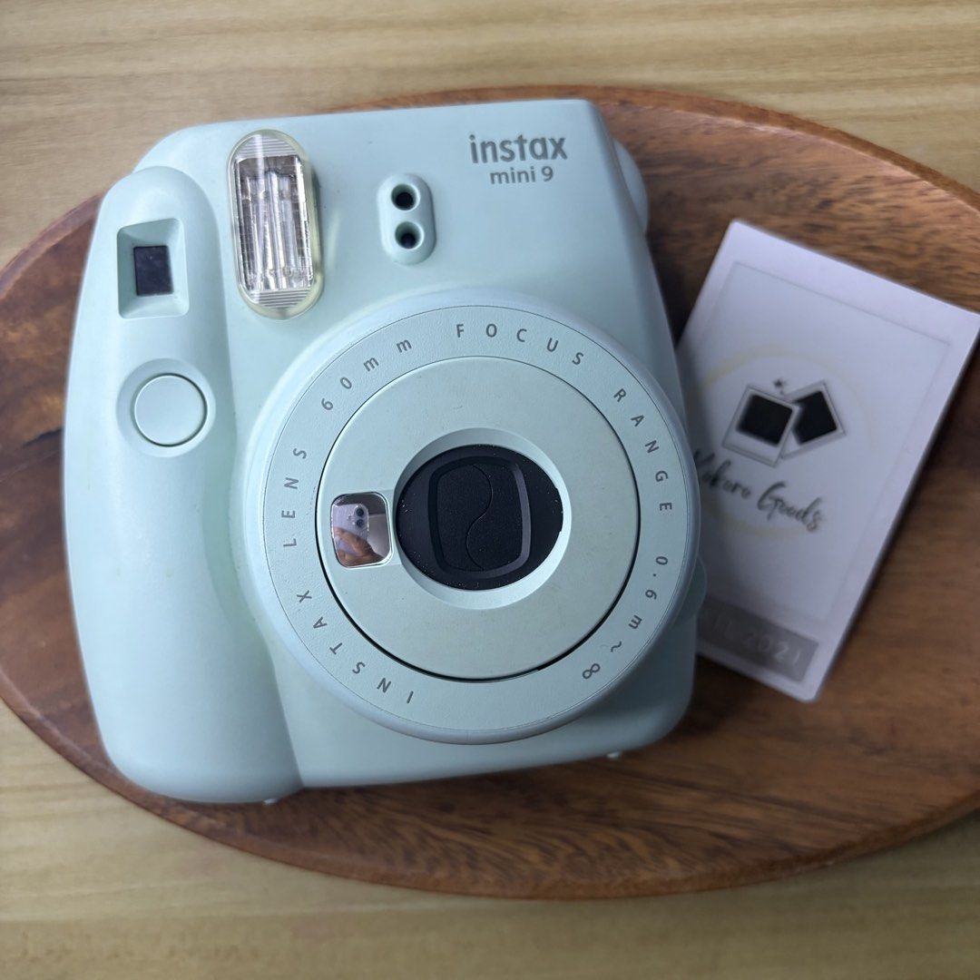 Instax Mini 9 Camera (Blue) (Category: Cameras) located in Caloocan City. Submitted by lynaldeax (Listing ID 1468862989, Image 1). Description: Instax Mini 9 Camera Blue Good condition Perfectly working Film Tested No functional issue Inclusions: Camera Strap 2x AA Alkaline Battery.