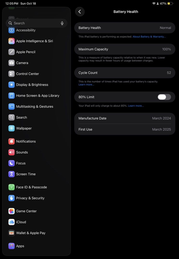 iPad Pro M4 11-inch (Category: iPad) located in Bacoor. Submitted by ryare (Listing ID 1468742860, Image 3). Description: Looking for a powerful tablet for work, school, creativity, or entertainment? This is for you! 📱 Apple iPad Pro M4 11-inch • ✅ Mint condition • ✅ Sleek and lightweight design • ✅ Stunning Ultra Retina XDR display • ✅ Powerful Apple M4 chip • ✅ Perfect for productivity, gaming, and content creation 📦 Complete set and original