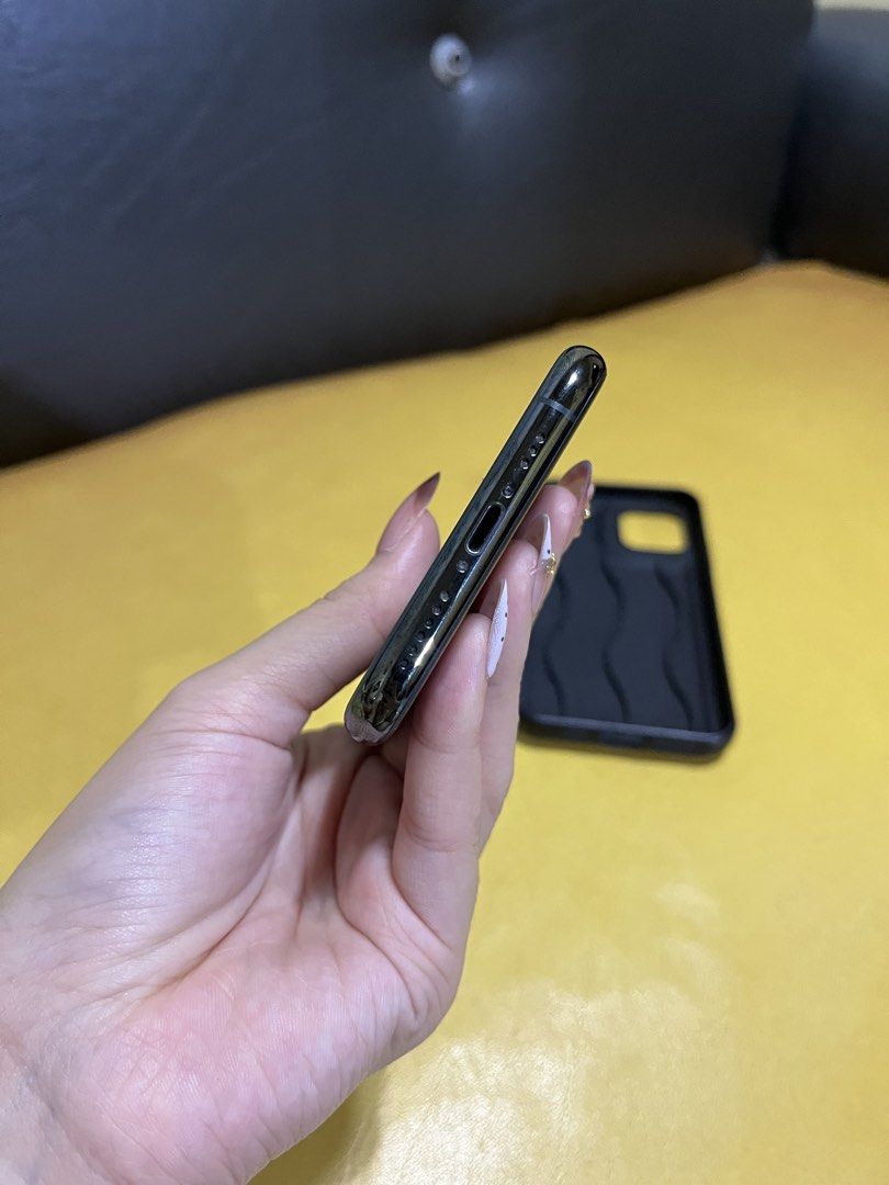 iphone 11 pro midnight green 256gb (Category: iPhone 11 Series) located in Pasig City. Submitted by wornbyrei (Listing ID 1468731372, Image 3). Description: iPhone 11 pro 256gb 100% battery health Replaced battery Unit case only Openline any sim 12k FIX.