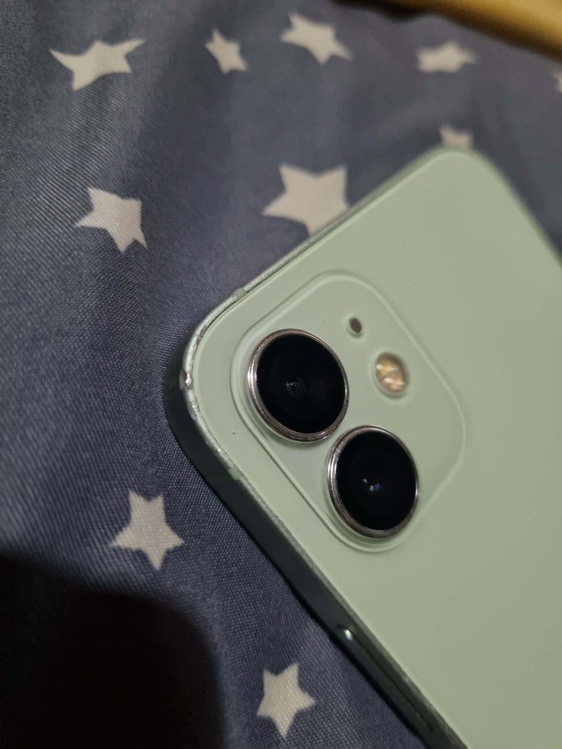 Iphone 12 128GB (Category: iPhone 12 Series) located in Quezon City. Submitted by xienluna069 (Listing ID 1468837208, Image 3). Description: Iphone 12 128GB MINTGREEN SMARTLOCKED 73 BATTERY HEALTH ALL BUTTONS WORKING NOT REFURBISHED ORIGINAL ALL PARTS NO APPLE ID OR ICLOUD TRUETONE AND FACE ID WORKING FOR SALE OR SWAP SWAPPING VALUE 9500 SELLING 8500 MONTALBAN UNIT CASE CHARGER CERAMIC TEMPERED INSTALLED CAMERA LENS PROTECTOR INSTALLED .