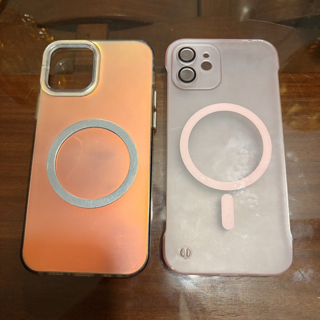 iPhone 12 Magsafe Cases (Category: Cases & Sleeves) located in Antipolo. Submitted by declutteredthrifts (Listing ID 1468864608, Image 1). Description: - cases are well used. may have obvious signs of usage, kindly manage your expectations. - magsafe cases.